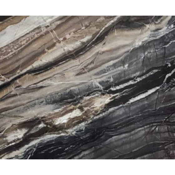 Silver Wave brown Polished Marble