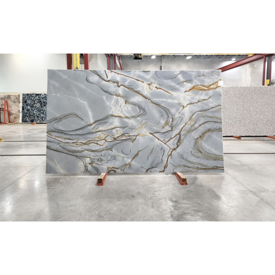 DEEP BLUE (LEATHERED) LEATHERED QUARTZITE 