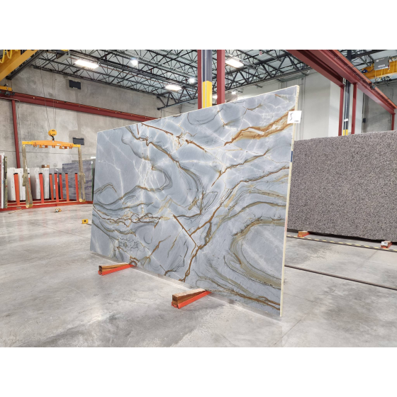 DEEP BLUE (LEATHERED) LEATHERED QUARTZITE 