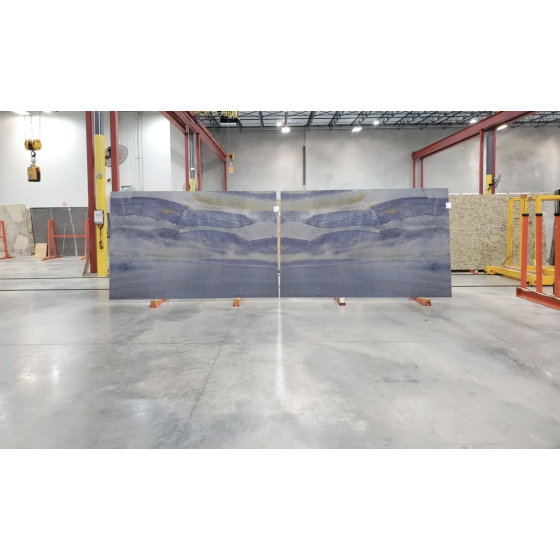 BLUE MACAUBAS SELECT POLISHED QUARTZITE 