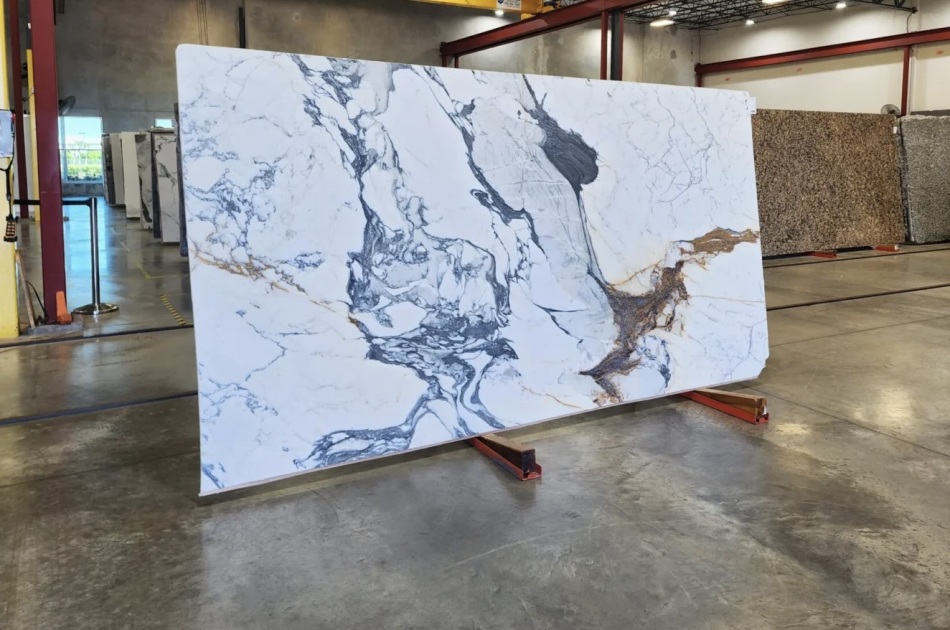 Calacatta Picasso (Leathered) Marble