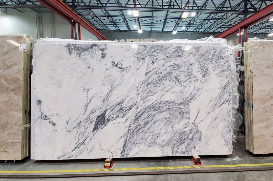 White Clouds Polished Marble