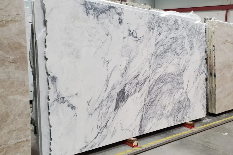White Clouds Polished Marble