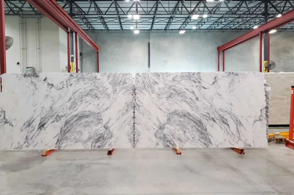 White Clouds Polished Marble