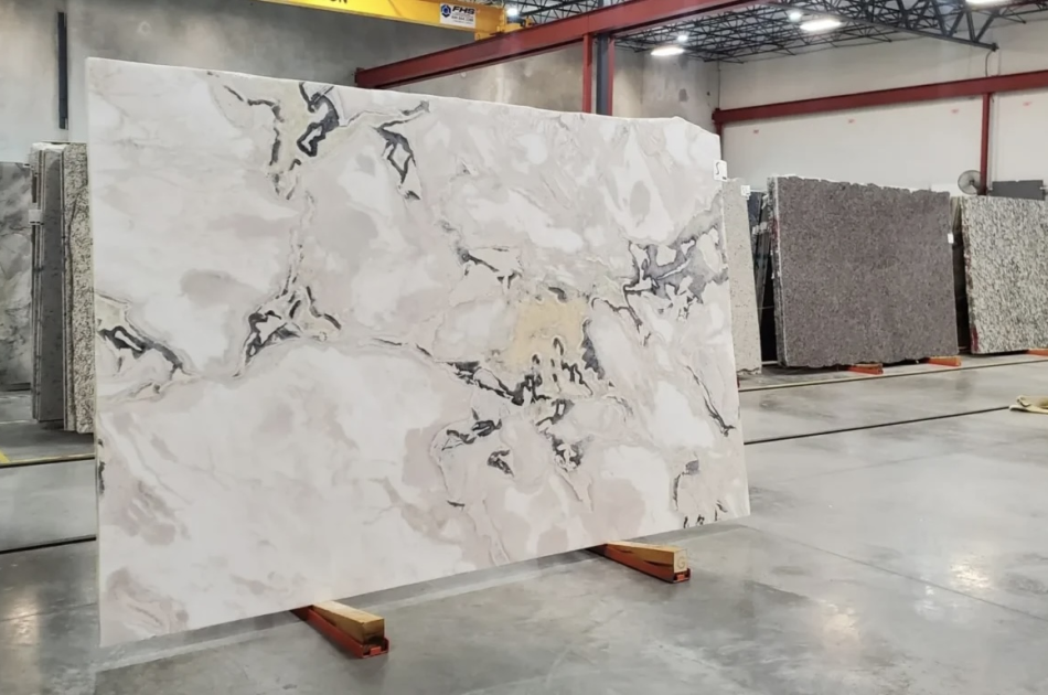 oyster white Polished Marble