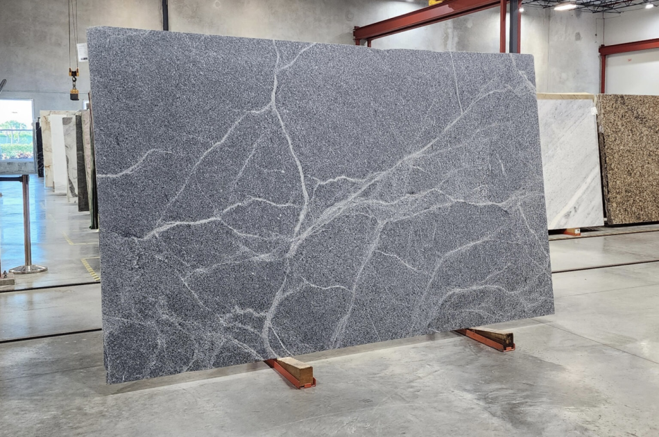 SILVER DRIFT HONED LEATHERED GRANITE