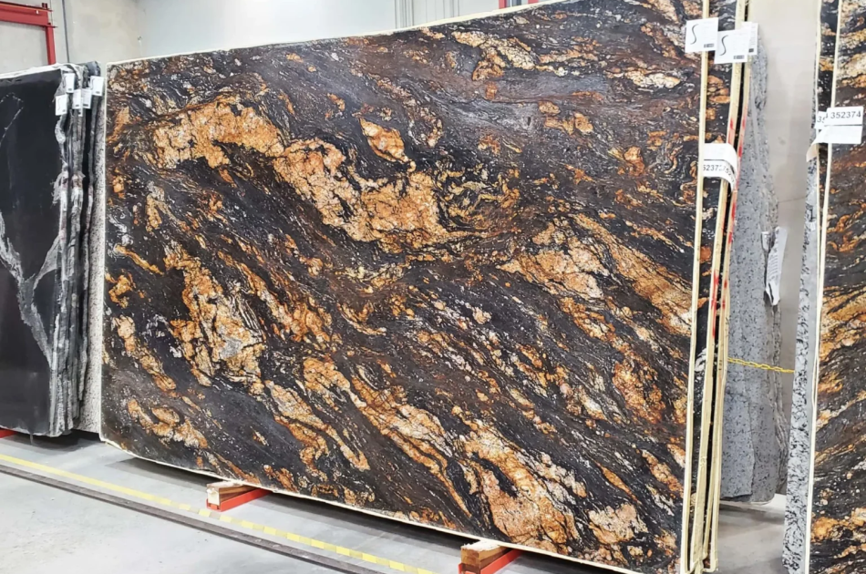 MAGMA GOLD (LEATHERED) LEATHERED GRANITE 