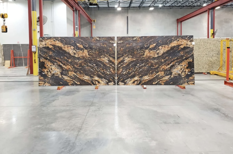 MAGMA GOLD (LEATHERED) LEATHERED GRANITE 