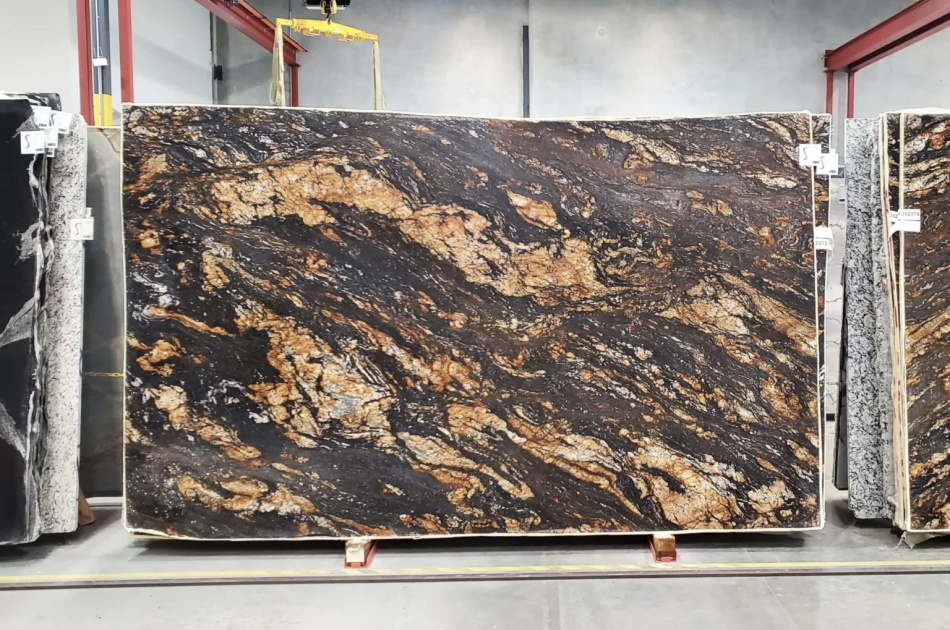 MAGMA GOLD (LEATHERED) LEATHERED GRANITE 
