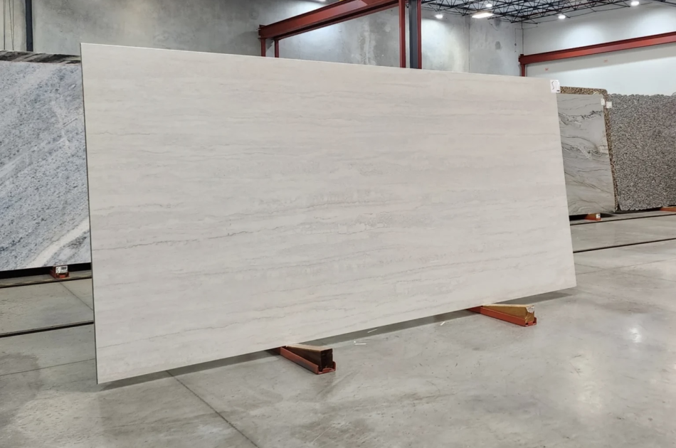 TRAVERTINO VEIN WHITE POLISHED TRAVERTINE 