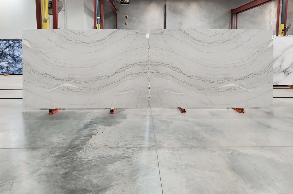 WHITE SANTORINI POLISHED QUARTZITE 