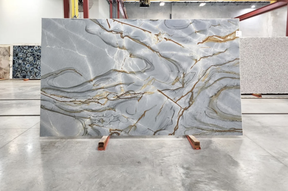 DEEP BLUE (LEATHERED) LEATHERED QUARTZITE 