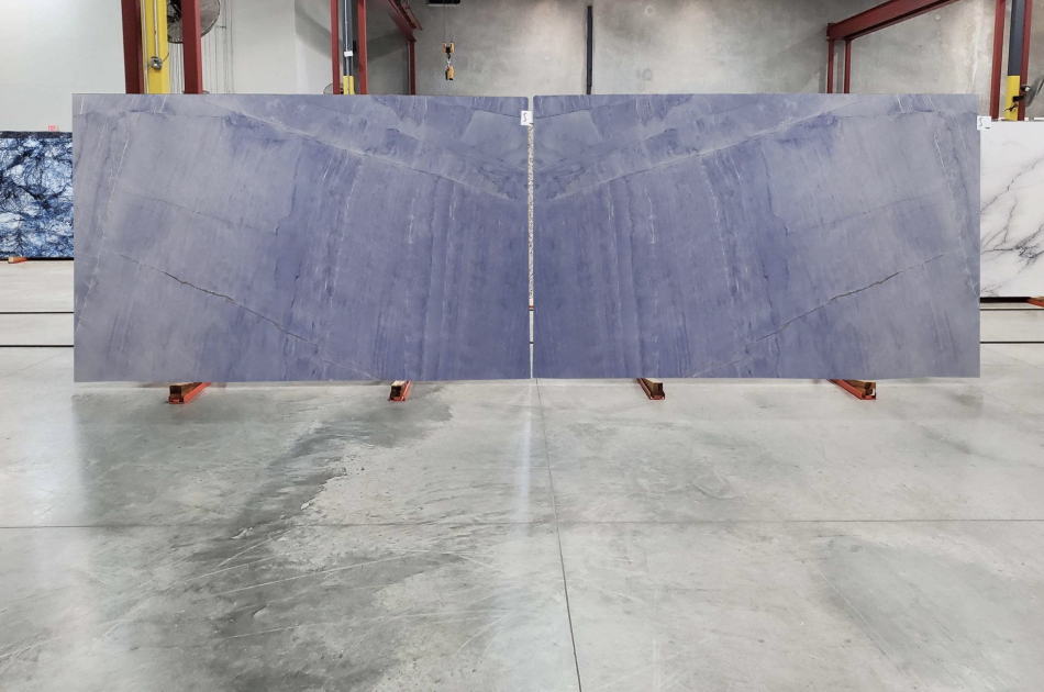 BLUE MACAUBAS EXTRA POLISHED QUARTZITE 