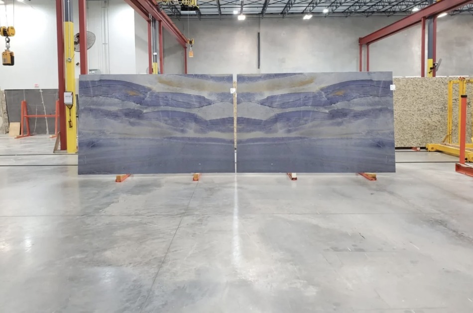 BLUE MACAUBAS SELECT POLISHED QUARTZITE 