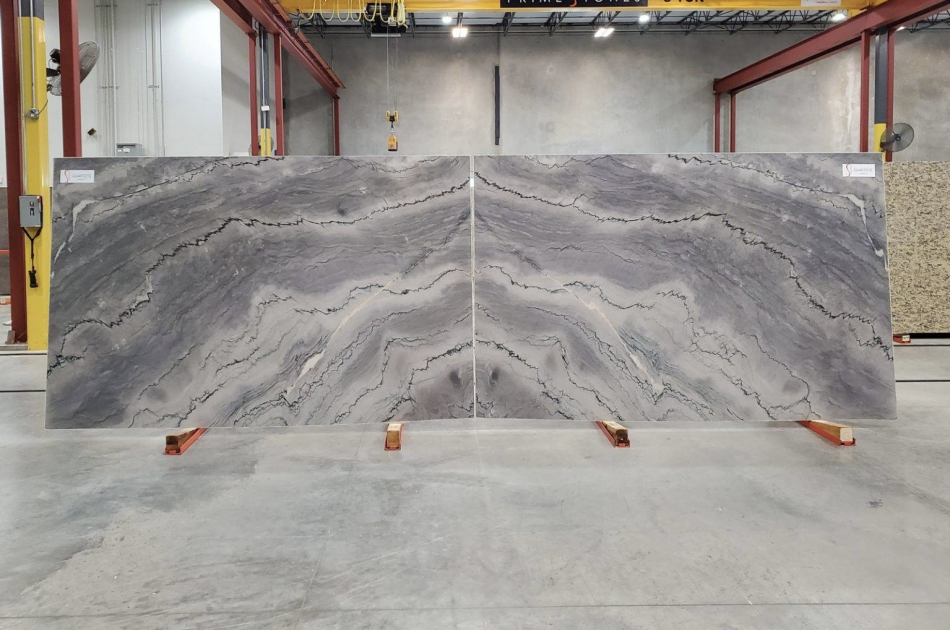 NUVOLATTO BLUE POLISHED QUARTZITE 
