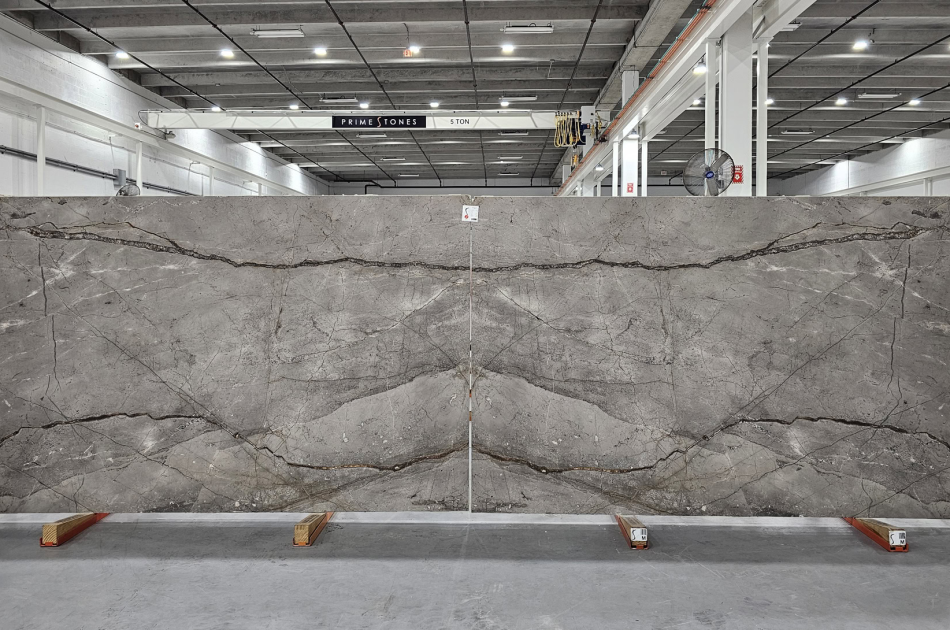 Silver Roots Honed Marble