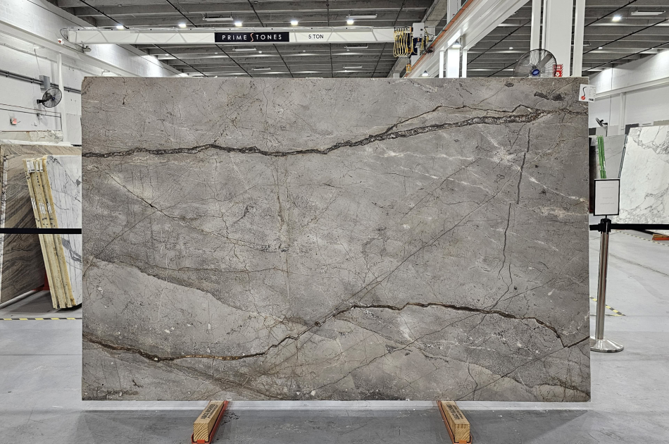 Silver Roots Honed Marble